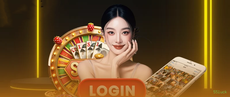APP oficial da 55luck para mobile